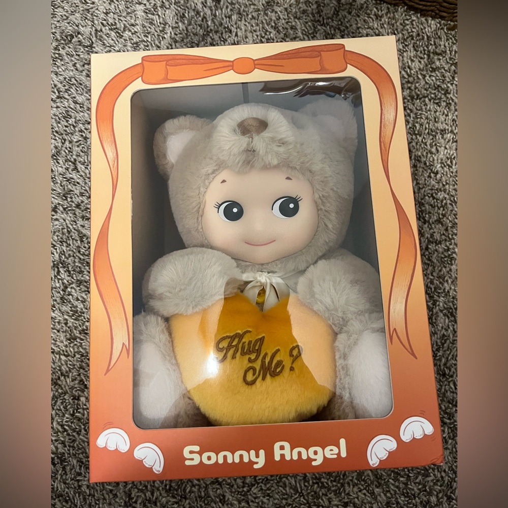 BNIB Sonny Angel Plush Collection Cuddly Bear “Hug Me”